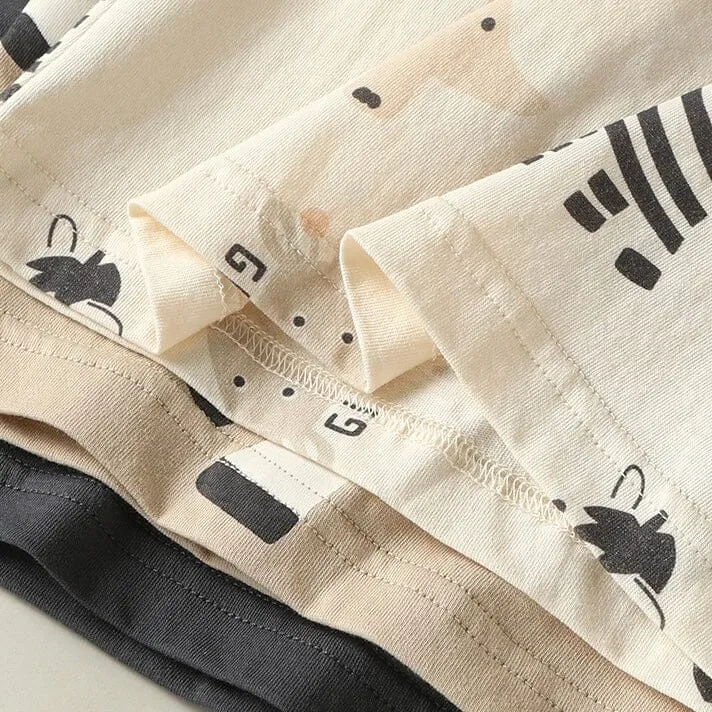 Zebra Print Summer Tee