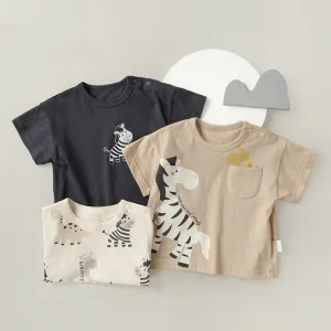 Zebra Print Summer Tee