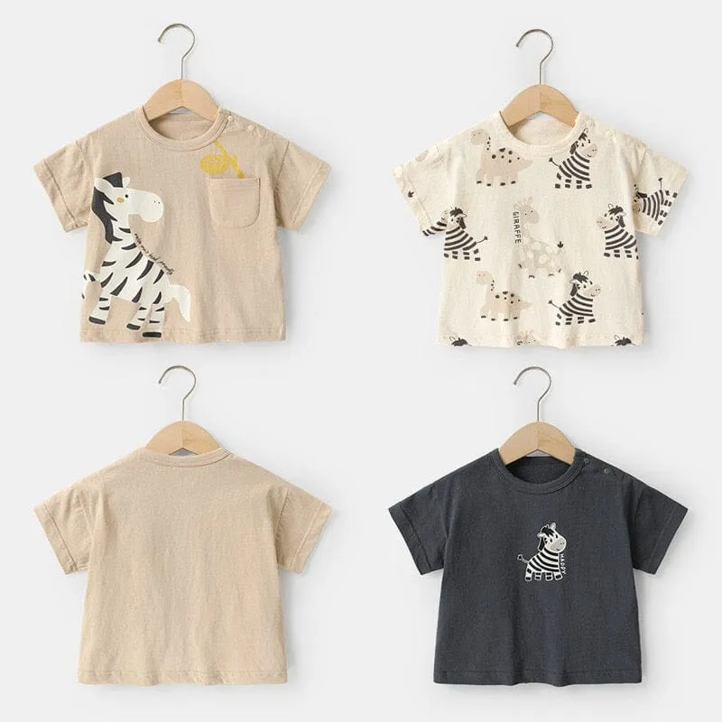 Zebra Print Summer Tee
